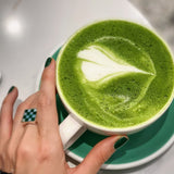 BABESINTT: Samuel Mini Ring - Malachite and Mother of Pearl