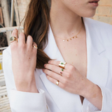 Jordie Ring - Green Quartz