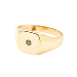 #BABESINTT: Asher Ring - Black Diamond