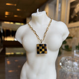 Samuel Necklace - Checkered