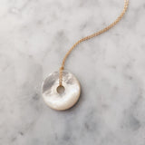 Beignet Necklace - Mother of Pearl