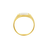 #BABESINTT: Artie Ring - White Mother of Pearl