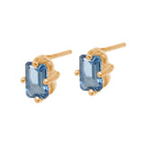 Jordan Earrings - London Blue Topaz