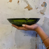 Vintage Large Green Textured Ashtray
