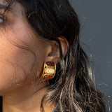 Vintage Givenchy Clip On Earrings with Stones