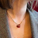 Sweetheart Carnelian Pendant