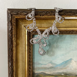 Vintage Rhinestone Statement Necklace