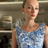 Vintage 1950s Freshwater Pearl Beaded Sea Cluster Earrings