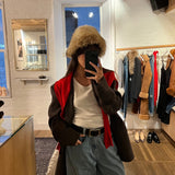 Vintage Fox Fur Bucket Hat