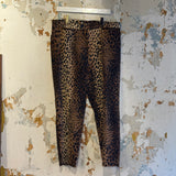 Vintage Moschino Animal Print Capris