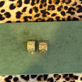 Vintage Gold Tone Earring