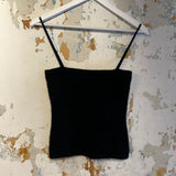 Black Angora Tank