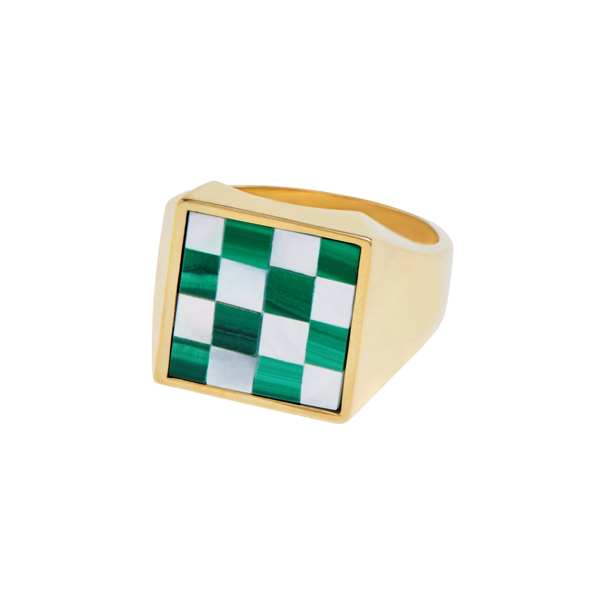 Samuel Mini Ring - Malachite