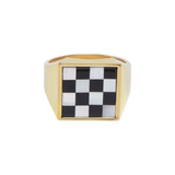 Samuel Mini Ring - Checkered