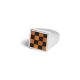 Samuel Mini Ring in Onyx & Tiger's Eye