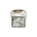 Samuel Ring - White Howlite