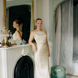 Vintage Givenchy Rose Gold Tone Pink Rhinestone Graduated Drop Post Earrings