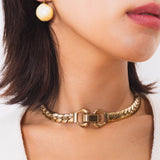 Vintage Gold Chain Choker