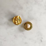 Vintage Givenchy Clip On Earrings with Faux Pearl