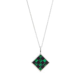 Samuel Mini Necklace - Black Onyx/Malachite