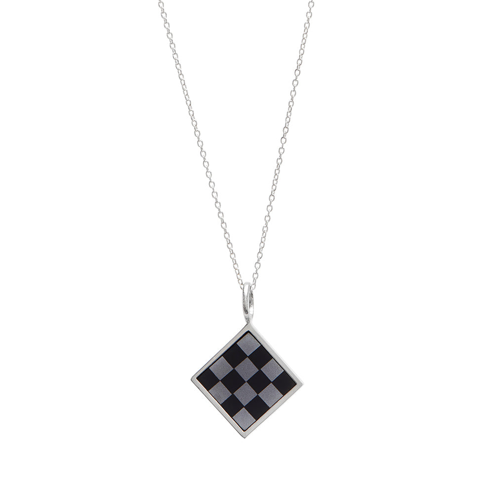 Samuel Mini Necklace - Black Onyx/Hematite