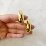 Gold Wrap Around Clip On Earrings