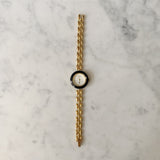 Vintage Gold Gucci Watch with Interchangeable Bezels