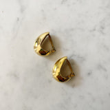Gold Wrap Around Clip On Earrings