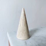 Marble Ring Cone - Beige
