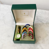 Vintage Gold Gucci Watch with Multi Interchangeable Bezels