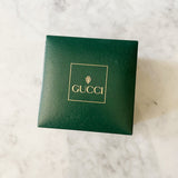 Vintage Gold Gucci Watch with Multi Interchangeable Bezels