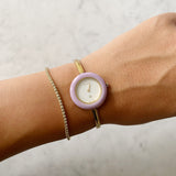 Vintage Gold Gucci Watch with Multi Interchangeable Bezels