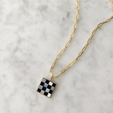 Samuel Necklace - Checkered