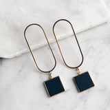 Zoe Earrings - Lava