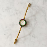 Vintage Gold Gucci Watch with Multi Interchangeable Bezels