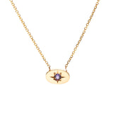 Nara Necklace - Amethyst (February)