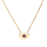 Nara Necklace - Ruby (July)