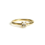 Charlie Ring - White Topaz