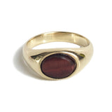 Artie Ring - Burnt Tiger's Eye