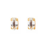 Reagan Earrings - White Sapphire