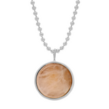 Everett Necklace - Rose Quartz