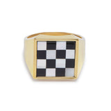 Samuel Mini Ring - Checkered