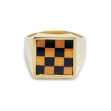 Samuel Mini Ring - Black Onyx/Tigers Eye