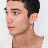 Samuel Mini Wrap Chain Earrings