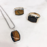 Archie Necklace - Tiger's Eye
