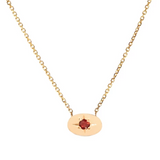 Nara Necklace - Garnet (January)