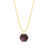 Beckham Necklace - Amethyst