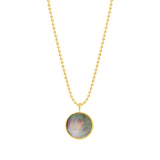 Everett Necklace - Black Mother of Pearl