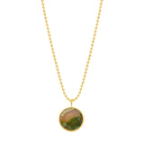 Everett Necklace - Ocean Jasper