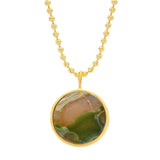 Everett Necklace - Ocean Jasper